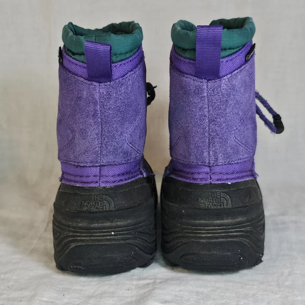 The North Face Alpenglow V Waterproof Boot 11K Peak Purple/Evergreen